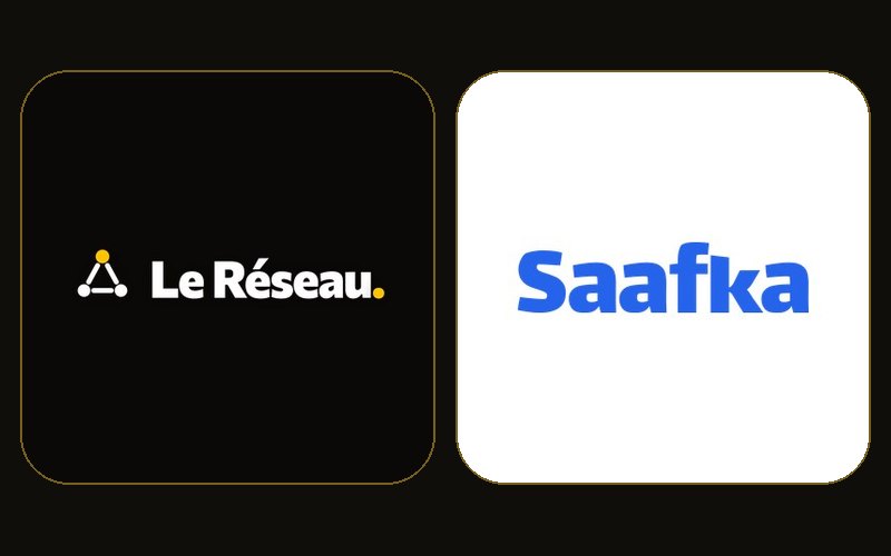 Les logos du Réseau et de SAAFKA