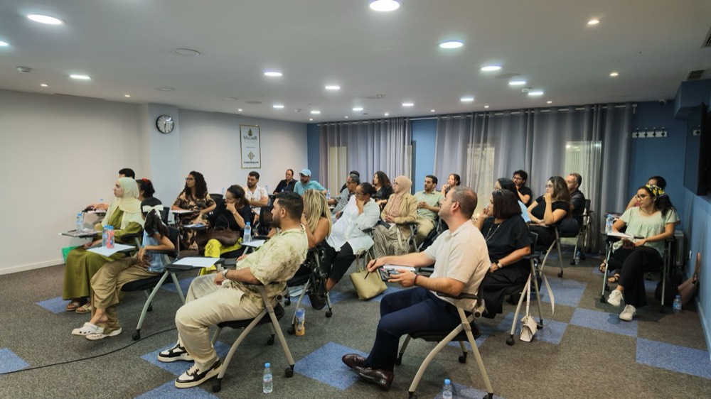 Le public d'une session du réseau à Casablanca